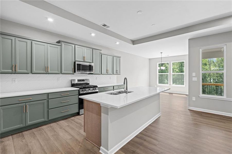 Furnished interior view inside a new home in Twin Lakes, Hoschton (Image 5).