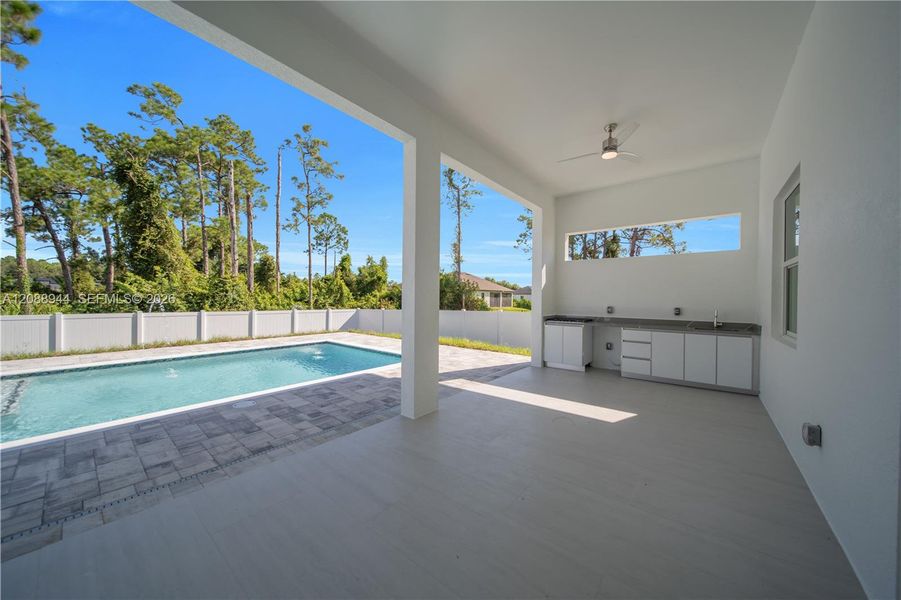 Exterior details and patio area of a home in , Lehigh Acres (Image 29).