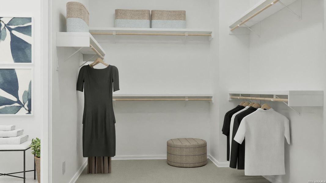 Furnished interior view inside a new home in Brookmill, San Antonio (Image 29). Furnished interior view inside a new home in Brookmill, San Antonio (Image 29).