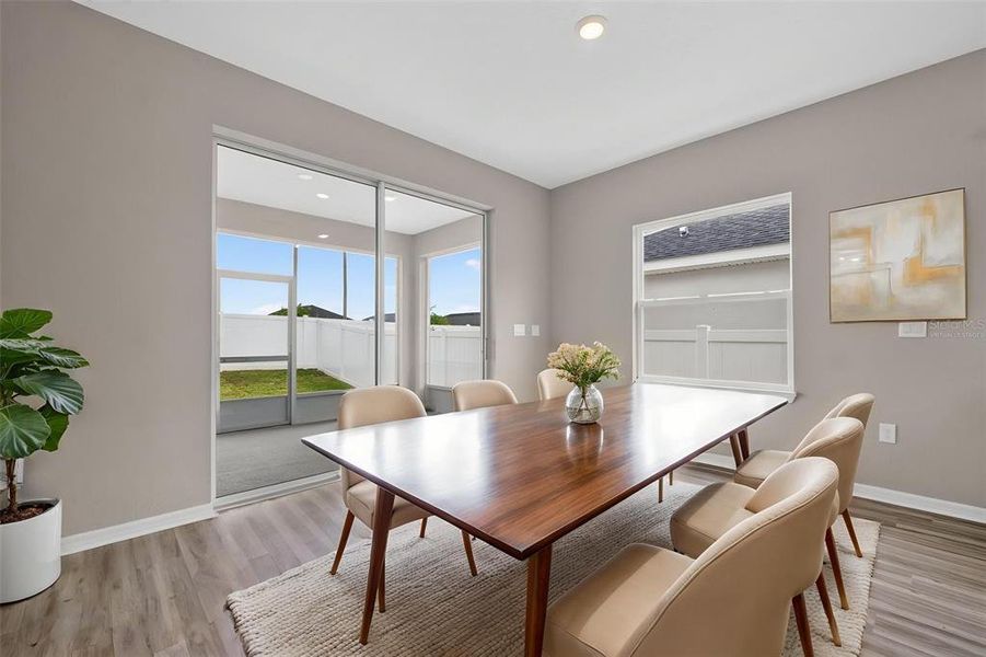 Furnished interior view inside a new home in , Davenport (Image 16).