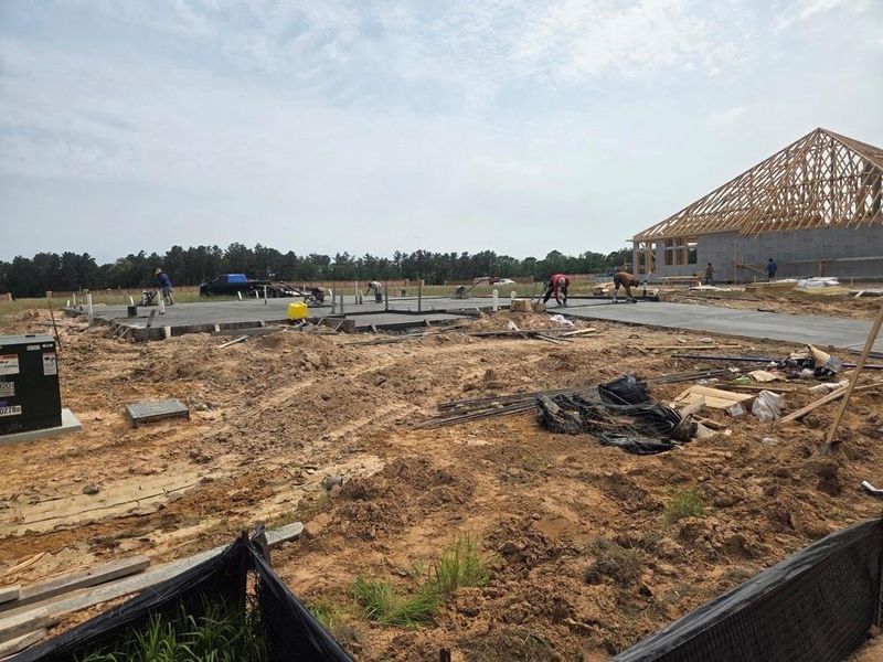 Every foundation at DWH is engineered and it’s inspected three times! We do not do “batch” testing.  Rest easy knowing your foundation comes with a 10 year warranty.