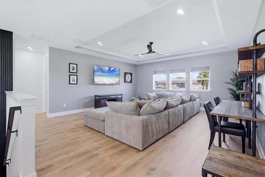 Furnished interior view inside a new home in , Sarasota (Image 44).