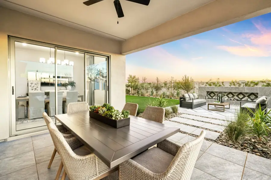Exterior details and patio area of a home in Terraza, San Tan Valley (Image 3).