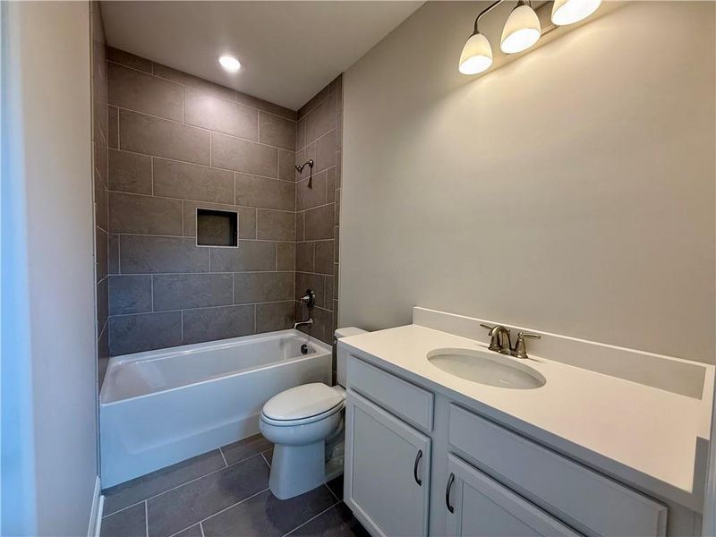 Furnished interior view inside a new home in , Hiram (Image 5).