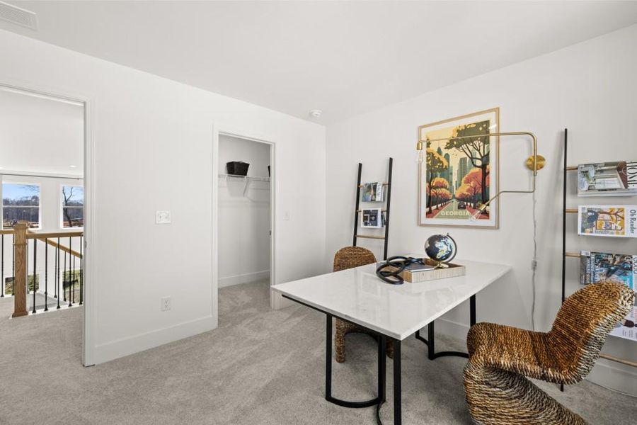 Furnished interior view inside a new home in Wellington Estates, Madison (Image 10). Furnished interior view inside a new home in Wellington Estates, Madison (Image 10).
