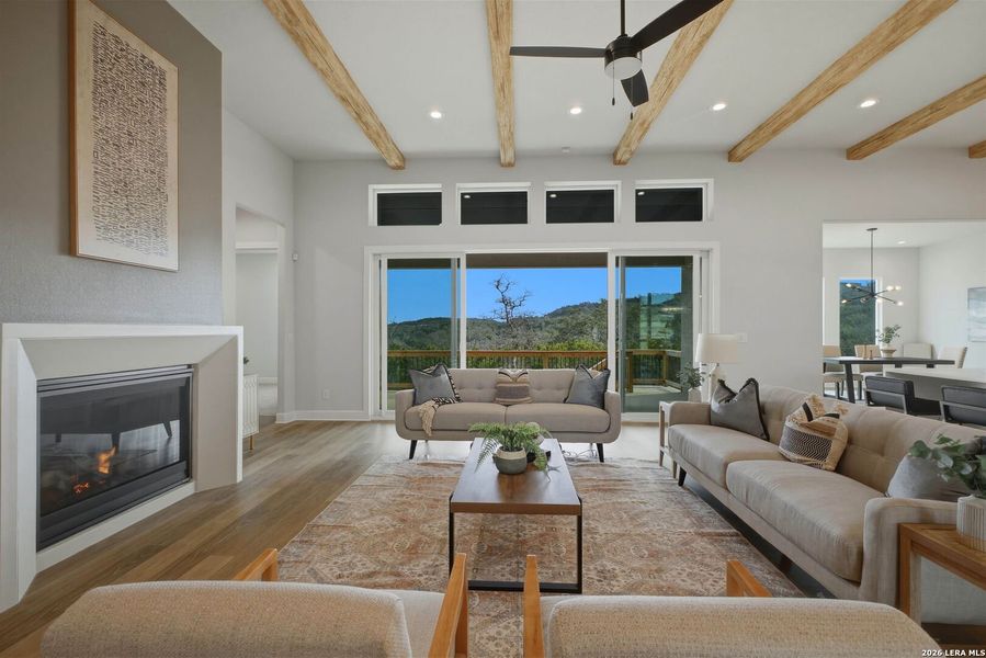 Furnished interior view inside a new home in , San Antonio (Image 13).