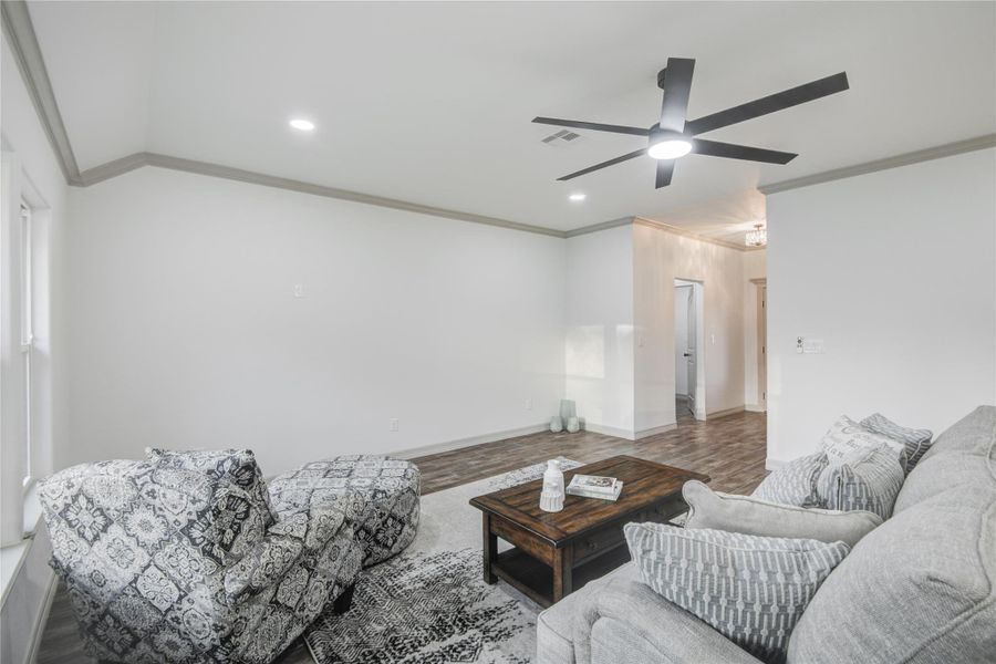 Furnished interior view inside a new home in , Lake Jackson (Image 6). Furnished interior view inside a new home in , Lake Jackson (Image 6).