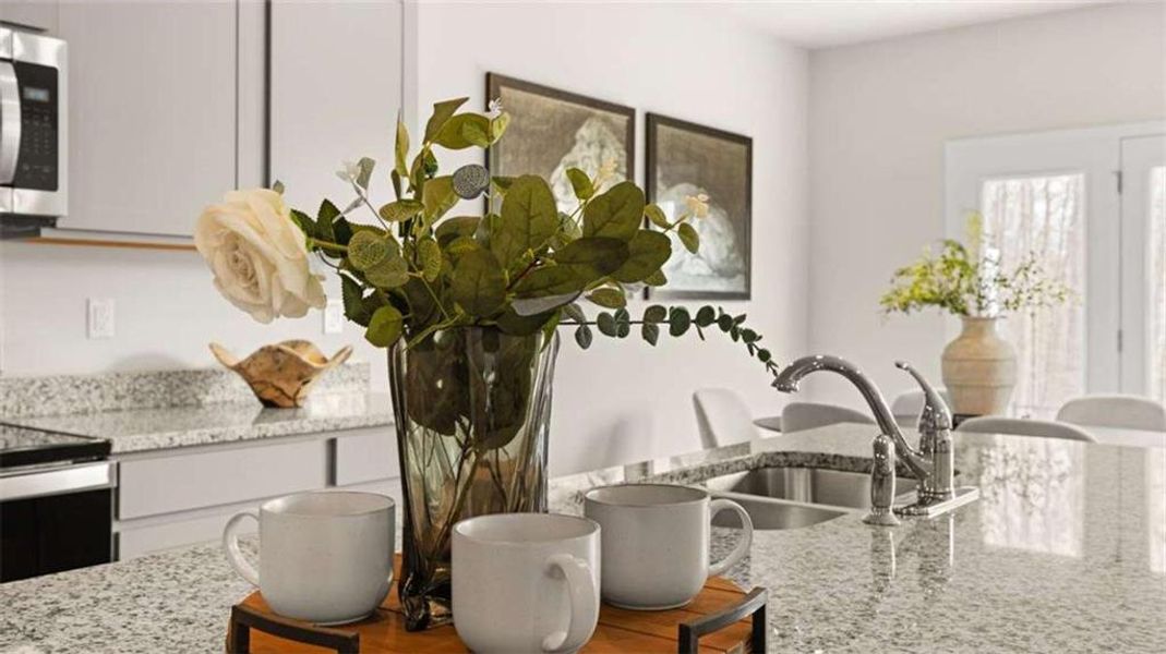 Furnished interior view inside a new home in Echo Glen, Stockbridge (Image 36).