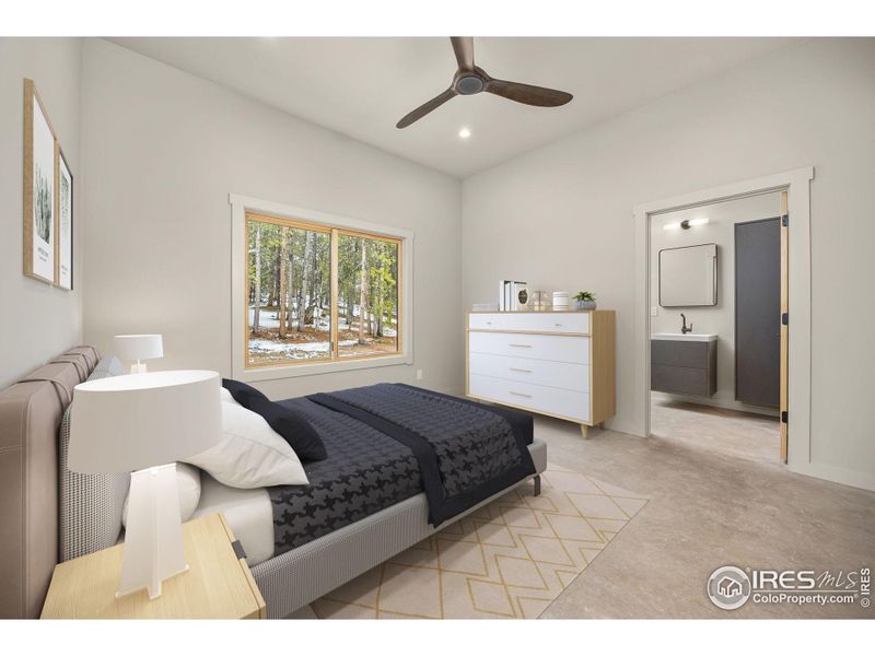 Bed #2 virtually staged Bed #2 virtually staged