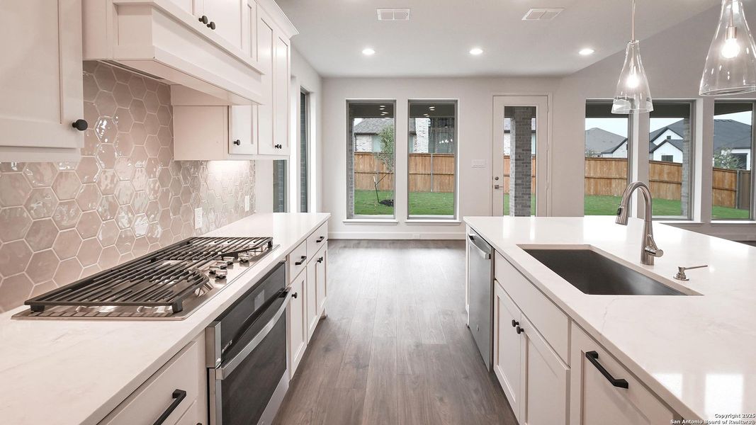 Furnished interior view inside a new home in Mayfair 60', New Braunfels (Image 8). Furnished interior view inside a new home in Mayfair 60', New Braunfels (Image 8).