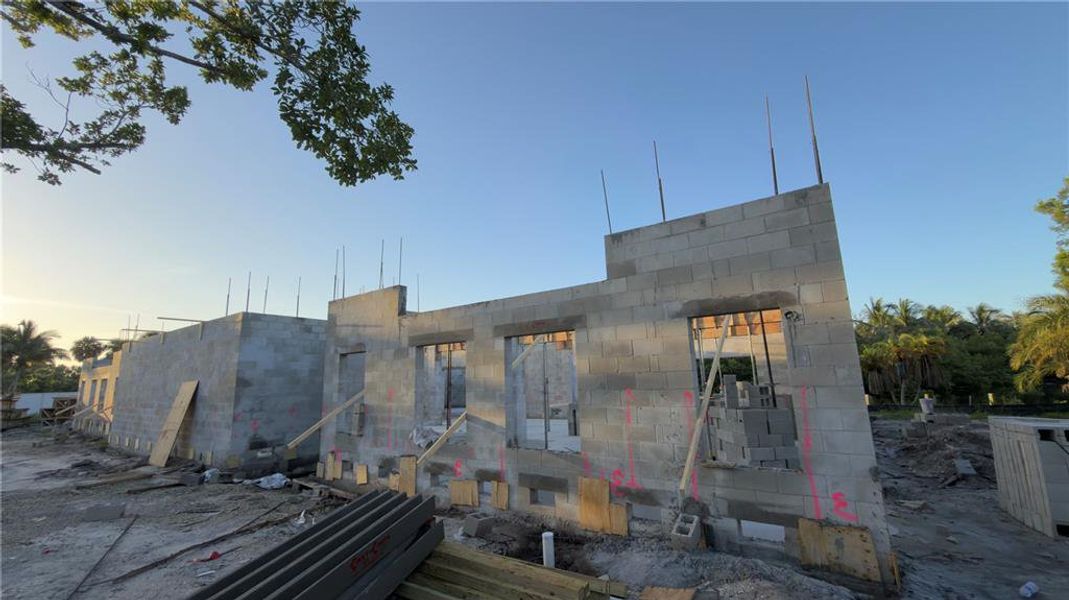 In-progress construction of a new home in , Sarasota, FL (Image 17). In-progress construction of a new home in , Sarasota, FL (Image 17).