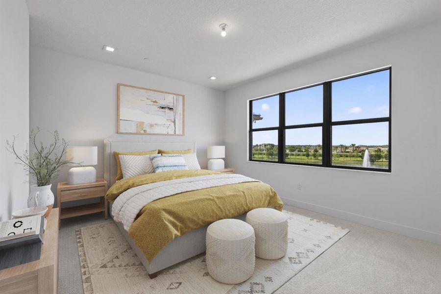 Spacious, unfurnished interior of a new home in Apex at Avenir, Palm Beach Gardens (Image 19).