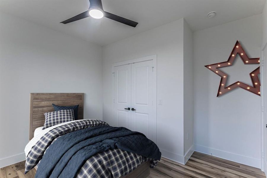 Furnished interior view inside a new home in , Malakoff (Image 16).