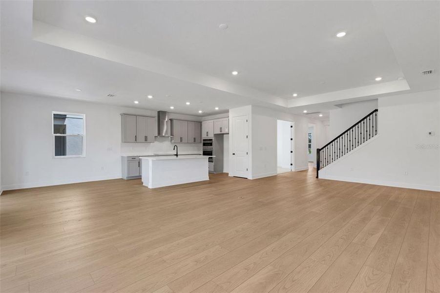 Spacious, unfurnished interior of a new home in Creeks Edge at Twin Rivers, Parrish (Image 41).