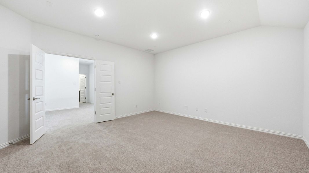 Furnished interior view inside a new home in Oaks at San Gabriel, Georgetown (Image 7).