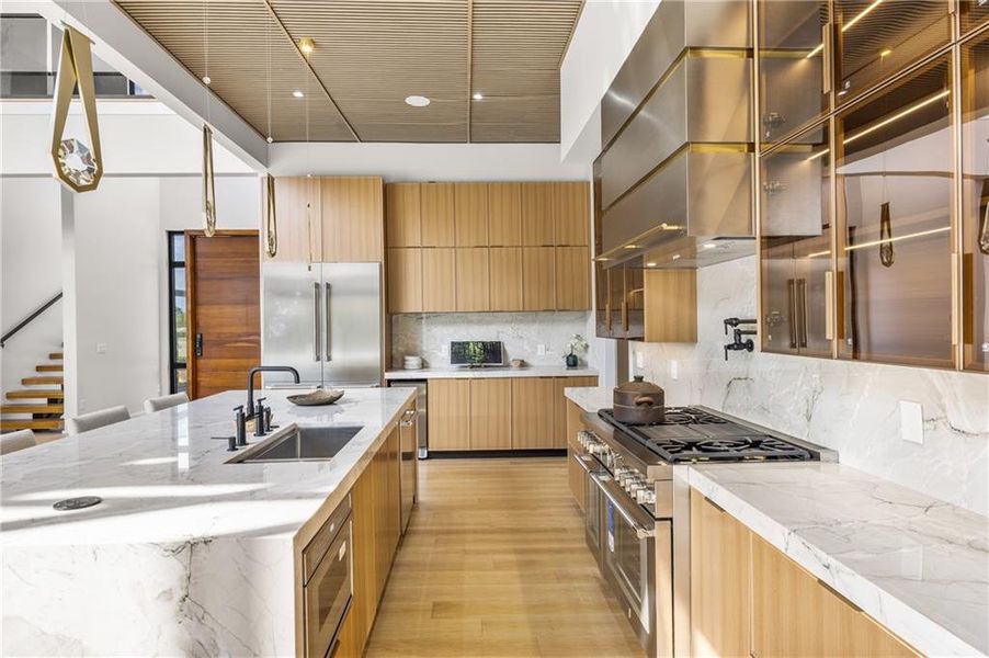 Furnished interior view inside a new home in , Marietta (Image 9).