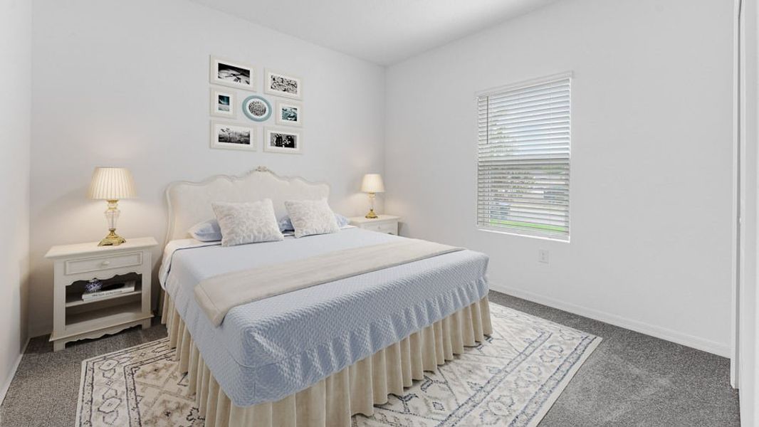 Representative furnished interior of a home built from the Sage by Taylor Morrison in Coopers Meadow, Jacksonville (Image 15).