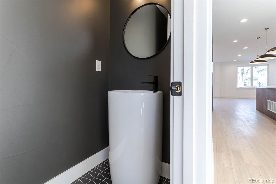 Furnished interior view inside a new home in , Denver (Image 11). Furnished interior view inside a new home in , Denver (Image 11).