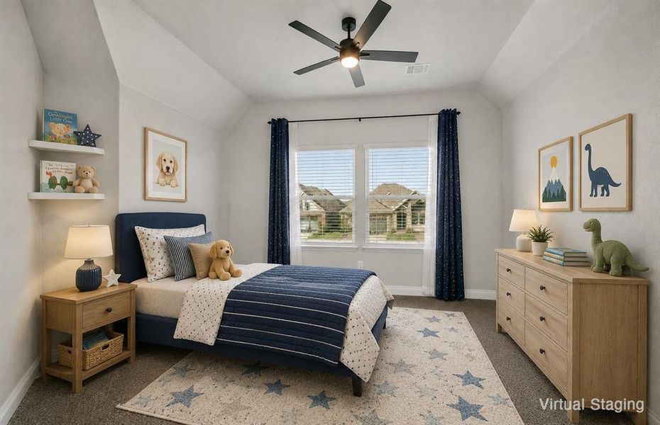 Furnished interior view inside a new home in , Waxahachie (Image 19).