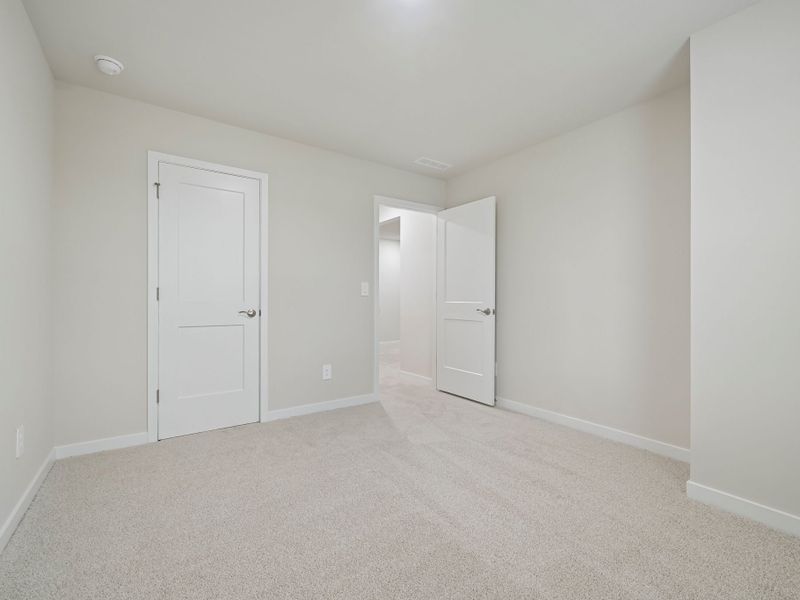 Spacious, unfurnished interior of a new home in The Heritage at Buffaloe Reserve, Raleigh (Image 17). Spacious, unfurnished interior of a new home in The Heritage at Buffaloe Reserve, Raleigh (Image 17).