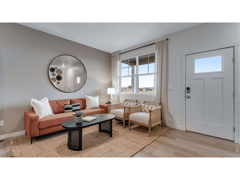Furnished interior view inside a new home in Vista Meadows, Fort Lupton (Image 11).