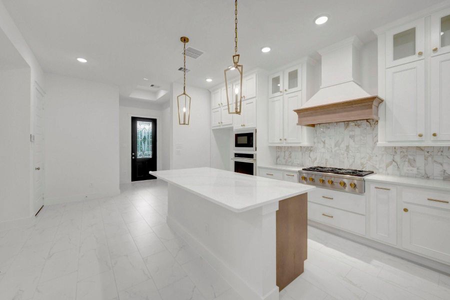 Furnished interior view inside a new home in The Highlands - Grove Collection, Porter (Image 7).