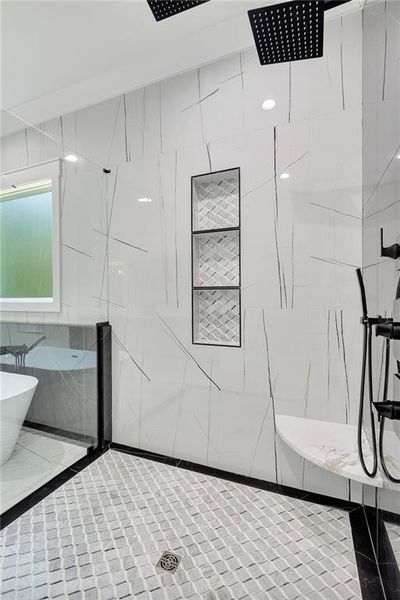 Furnished interior view inside a new home in , Suwanee (Image 7).