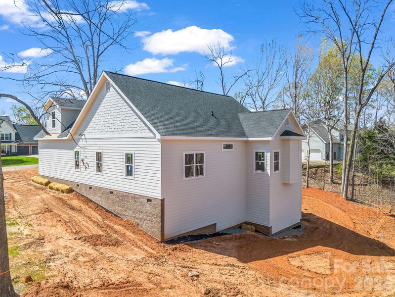 Exterior details and patio area of a home in , Rutherfordton (Image 3).