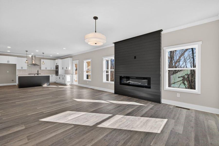 Spacious, unfurnished interior of a new home in , Flowery Branch (Image 33).