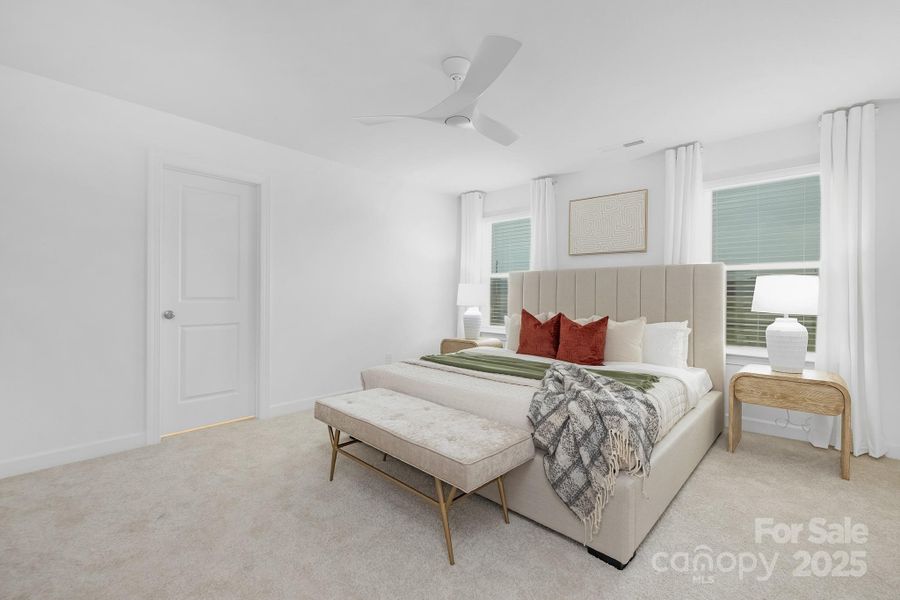 Furnished interior view inside a new home in , New London (Image 5).