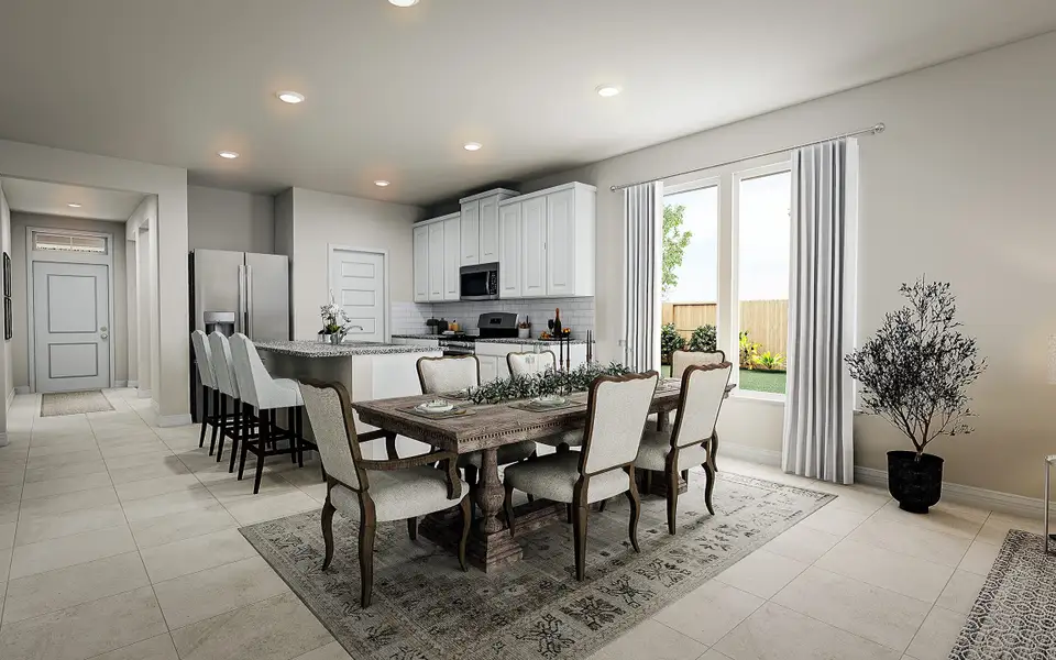 Furnished interior view inside a new home in Mason Woods, Cypress (Image 4). Furnished interior view inside a new home in Mason Woods, Cypress (Image 4).