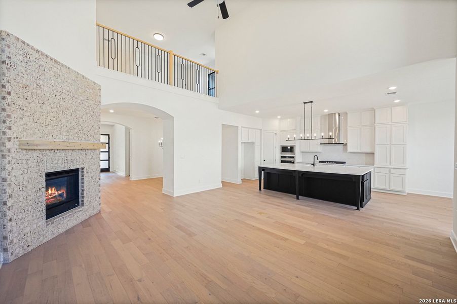 Furnished interior view inside a new home in La Cima, San Marcos (Image 15).
