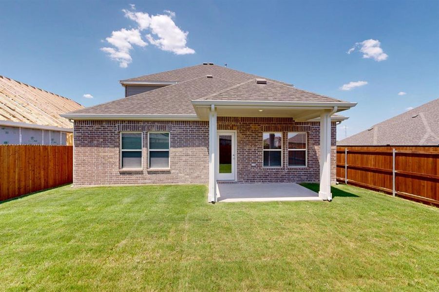 Front exterior of a new home in Forest Park, Princeton, TX, highlighting curb appeal (Image 18). Front exterior of a new home in Forest Park, Princeton, TX, highlighting curb appeal (Image 18).