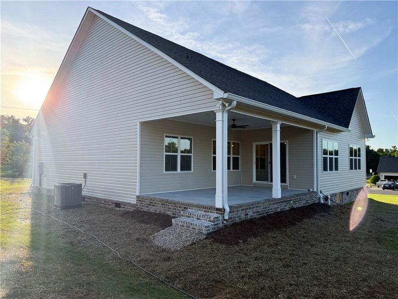 Exterior details and patio area of a home in , Calhoun (Image 4).
