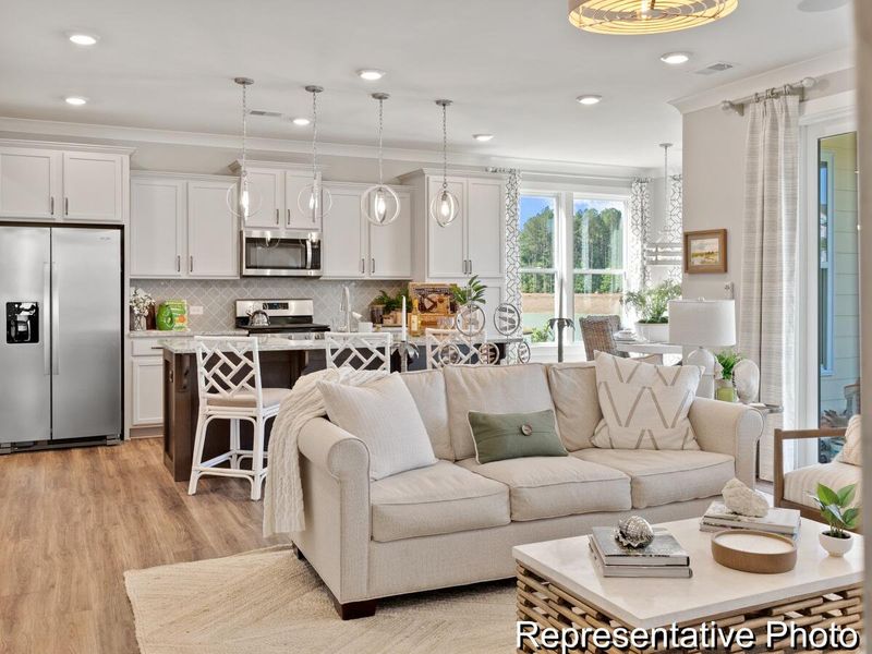 Furnished interior view inside a new home in , Ravenel (Image 21). Furnished interior view inside a new home in , Ravenel (Image 21).