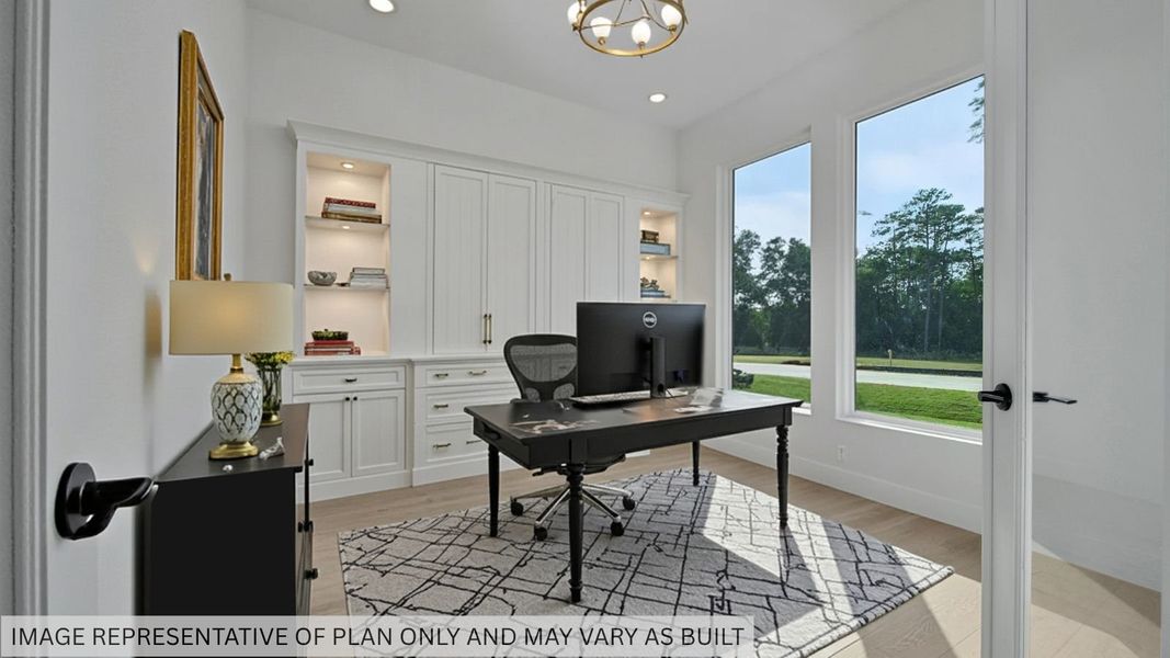 Representative furnished interior of a home built from the H60F by D.R. Horton in Butlers Bend Estates, Pinehurst (Image 11).