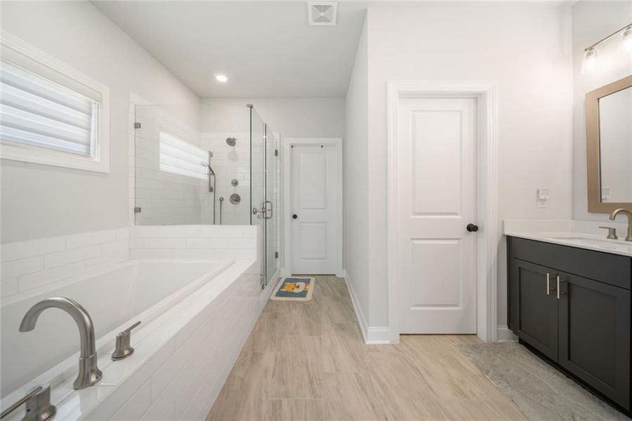 Furnished interior view inside a new home in , Buford (Image 15). Furnished interior view inside a new home in , Buford (Image 15).