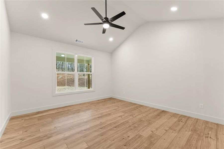 Spacious, unfurnished interior of a new home in , Cleveland (Image 42).
