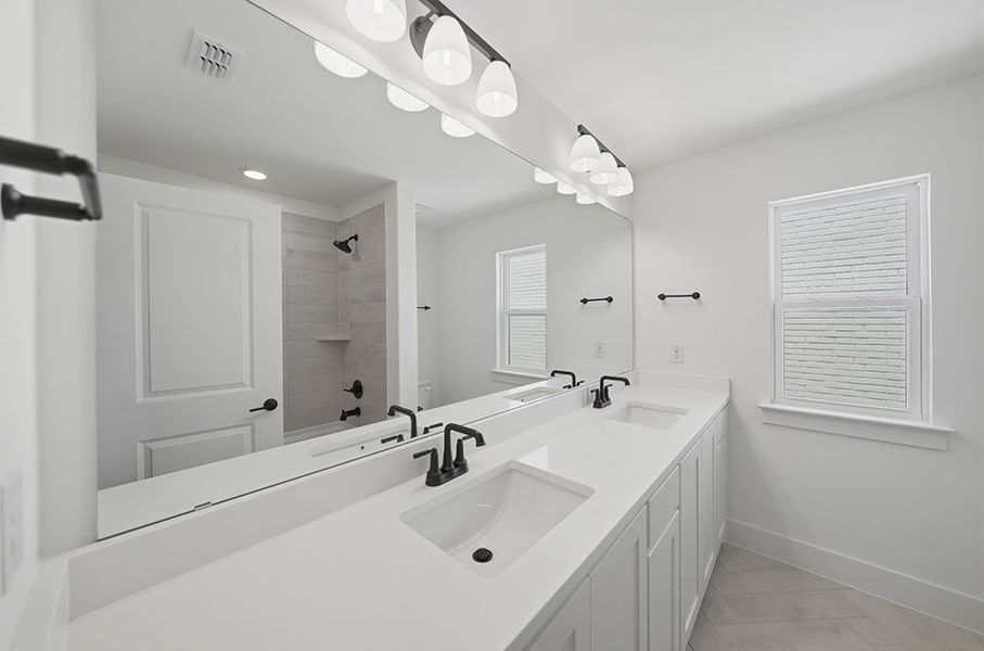 Furnished interior view inside a new home in Furst Ranch, Argyle (Image 14).