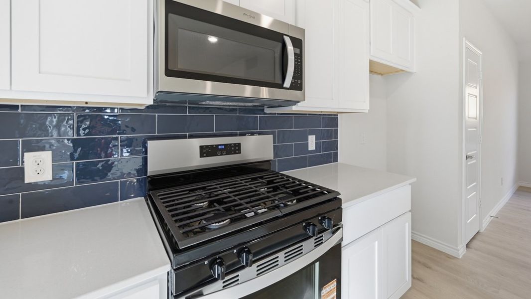 Representative furnished interior of a home built from the Orion by D.R. Horton in Windchime, Celina (Image 5).