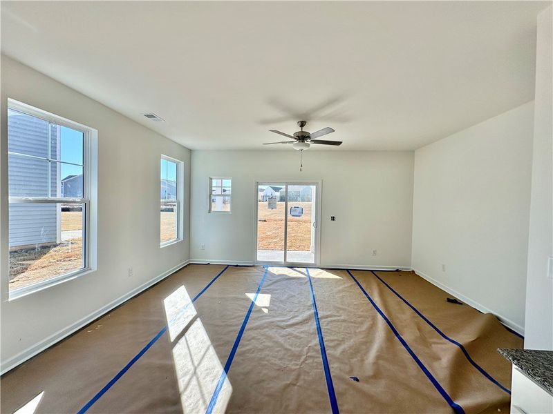 In-progress construction of a new home in Champions Village at Cherry Hill, Pendleton, SC (Image 30).