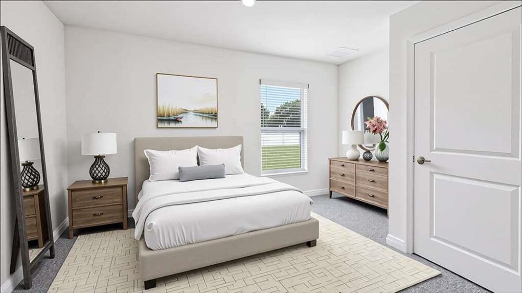 Furnished interior view inside a new home in Mableton Station, Mableton (Image 4).