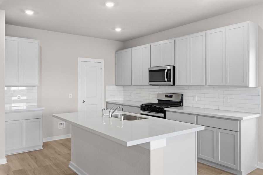 Furnished interior view inside a new home in Windrose Green, Angleton (Image 12).