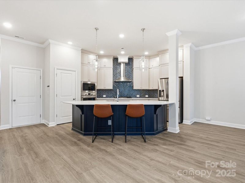Furnished interior view inside a new home in , Cornelius (Image 8).