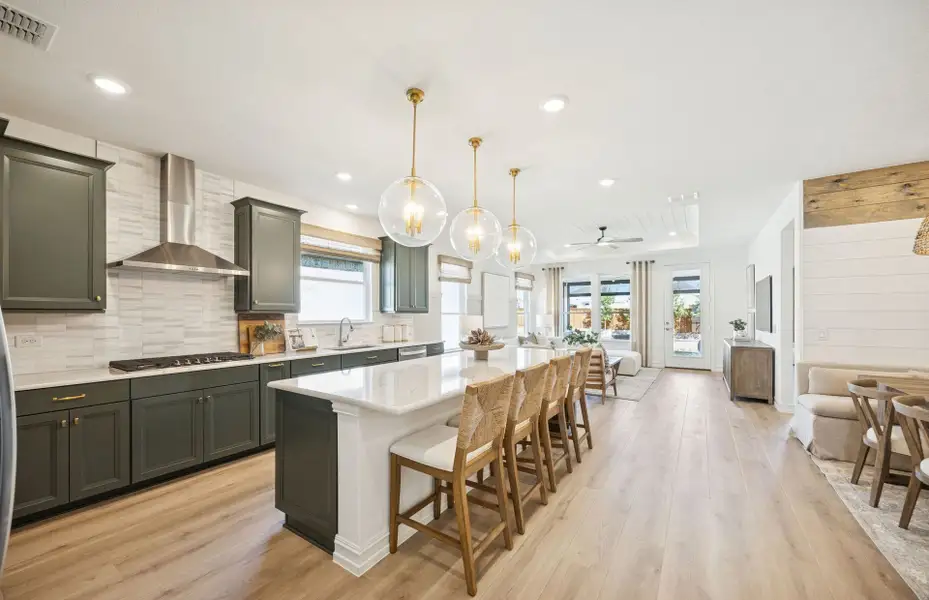Furnished interior view inside a new home in Del Webb at Trinity Falls, McKinney (Image 9).