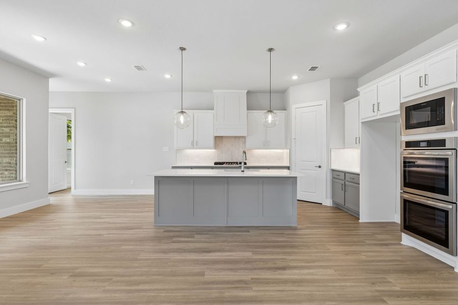Furnished interior view inside a new home in Painted Tree Lakeside, McKinney (Image 9).