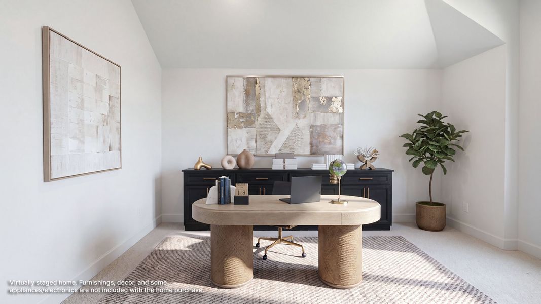 Furnished interior view inside a new home in Mosaic, Celina (Image 11). Furnished interior view inside a new home in Mosaic, Celina (Image 11).