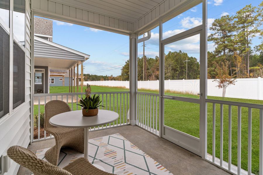 Representative exterior details of a home built from the Turlington by McKee Homes in 78 North, Sanford (Image 2).