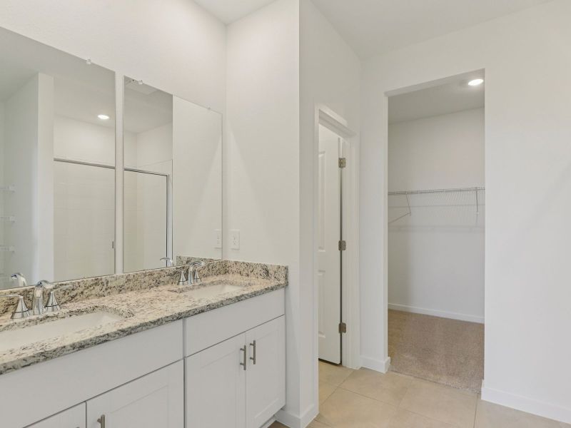 Furnished interior view inside a new home in Lakes at Bella Lago - Signature Series, Green Cove Springs (Image 8).