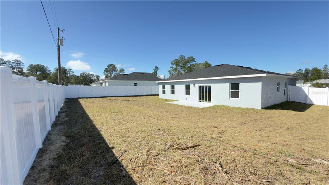 Exterior details and patio area of a home in , Ocala (Image 4). Exterior details and patio area of a home in , Ocala (Image 4).